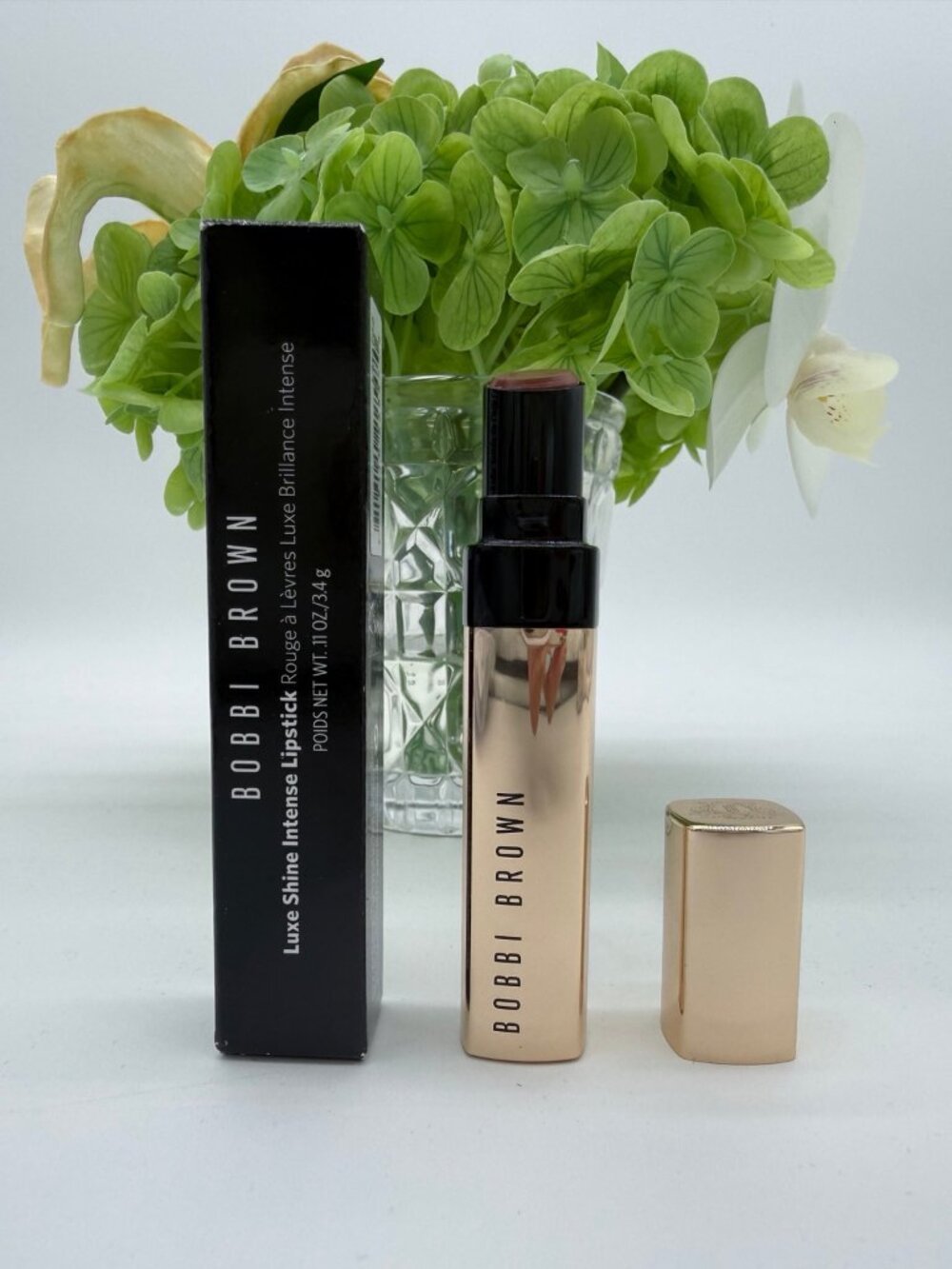 Bobbi Brown Luxe Shine Intense Lipstick Bold Honey 0.11 oz / 3.4g New
